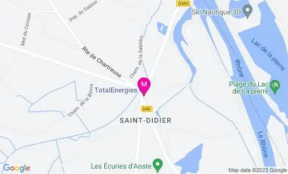 Localisation Station les 3 D