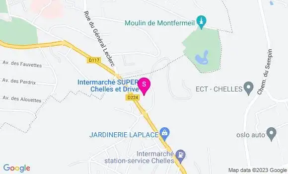 Localisation Intermarché Station