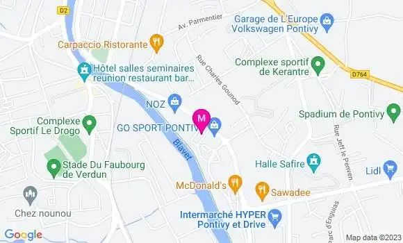 Localisation Netto