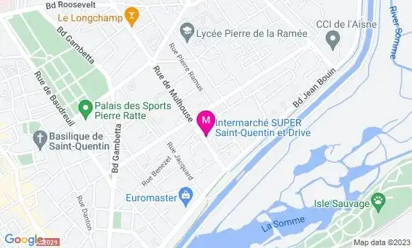 Localisation Station Intermarché