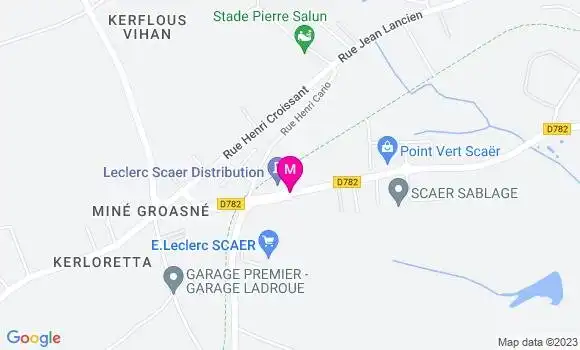 Localisation Station Leclerc