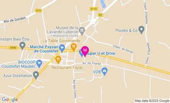 Localisation Super U