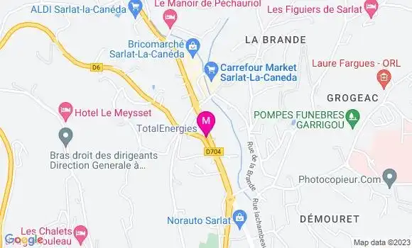 Localisation TotalEnergies