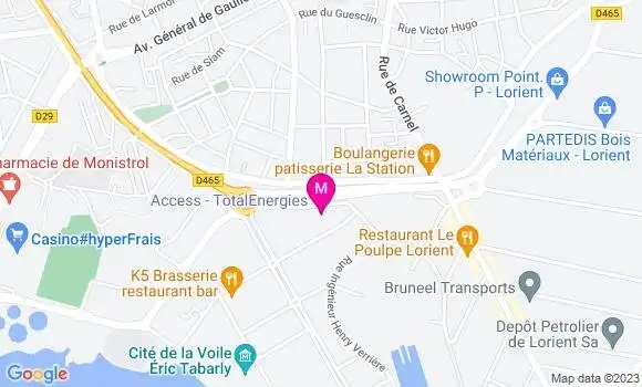 Localisation Access TotalEnergies