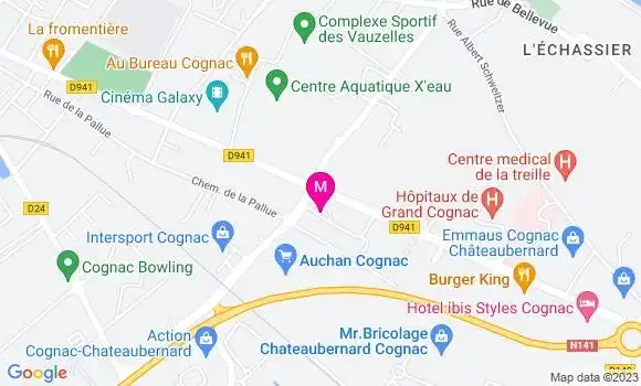 Localisation Station Auchan