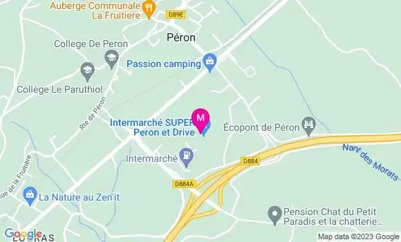 Localisation Intermarché