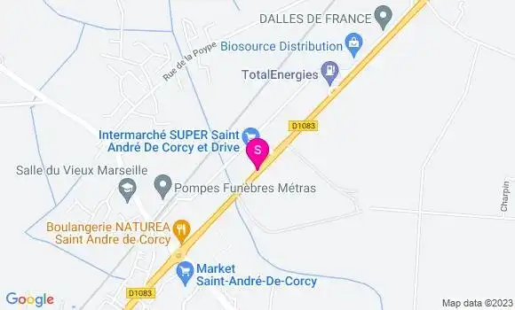 Localisation TotalEnergies