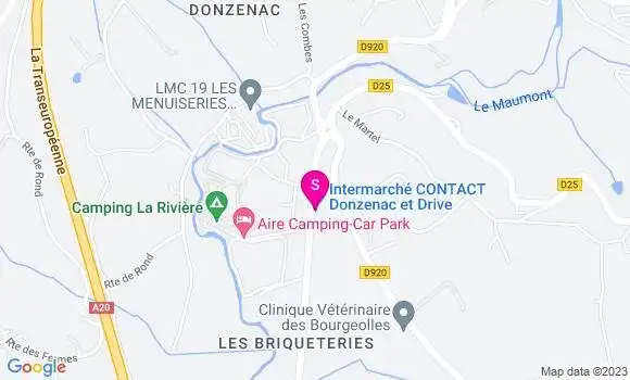 Localisation Intermarché Station