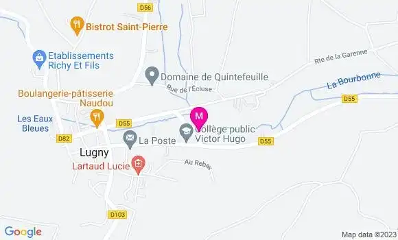 Localisation Garage de la Poste