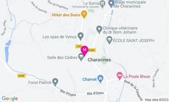 Localisation Station du Lac