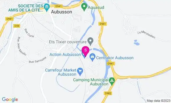 Localisation Carrefour Market