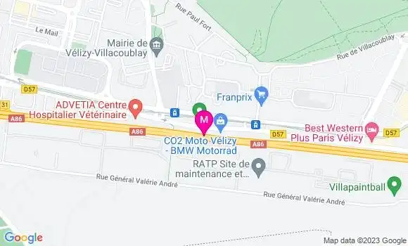 Localisation Relais Velizy