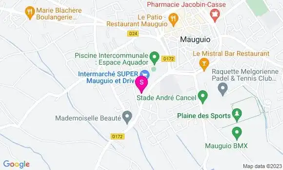 Localisation Intermarché Station