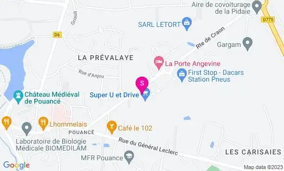 Localisation Garage Houtin