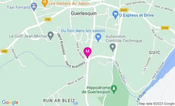 Localisation Super U