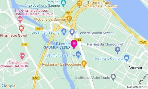 Localisation Station Leclerc