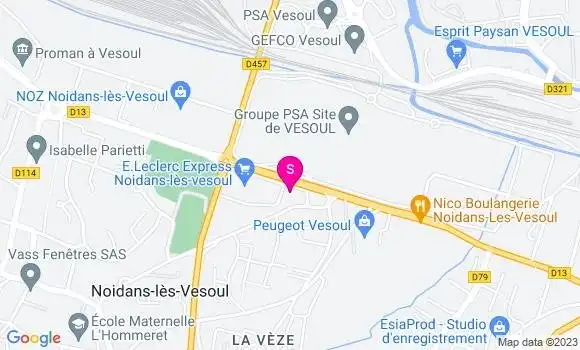 Localisation Station Leclerc