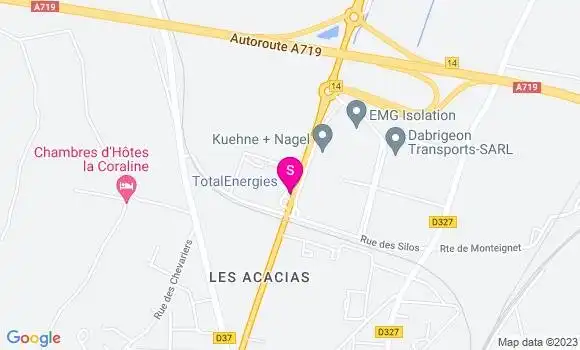 Localisation TotalEnergies