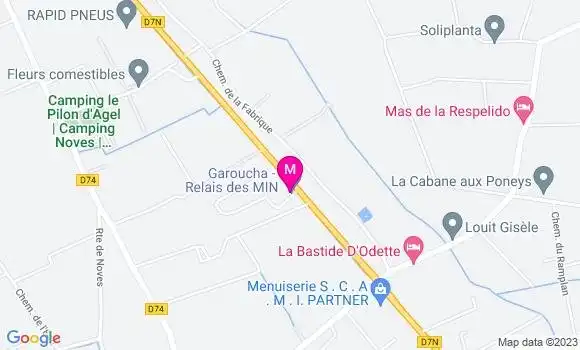 Localisation Relais des Min