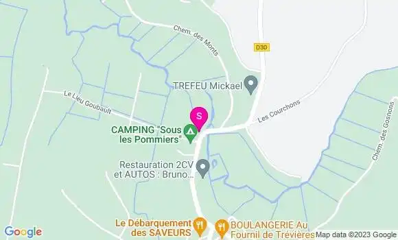 Localisation Station Service Communale