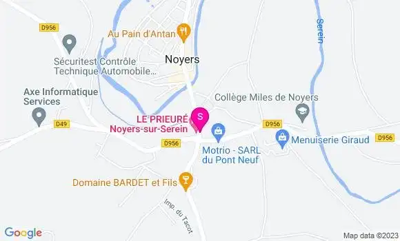 Localisation Relais Nucerien