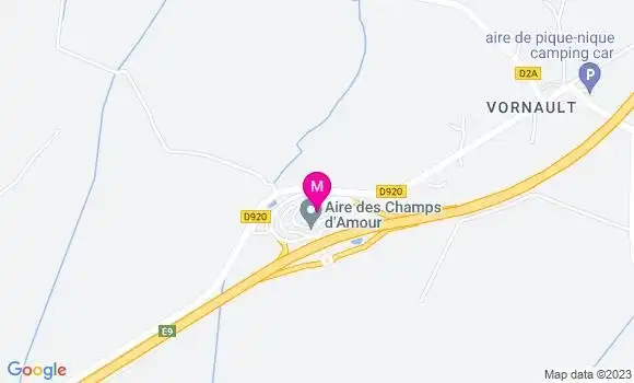 Localisation Aire des Champs d