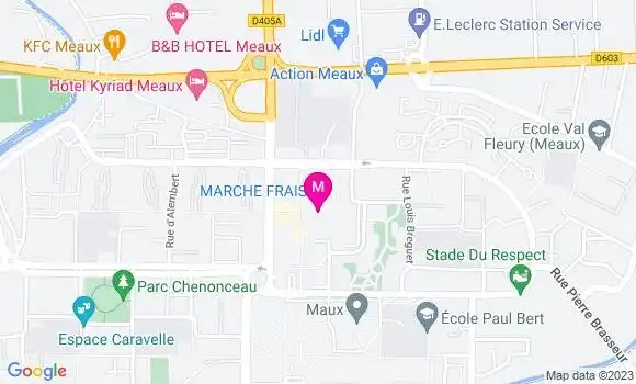 Localisation Auchan