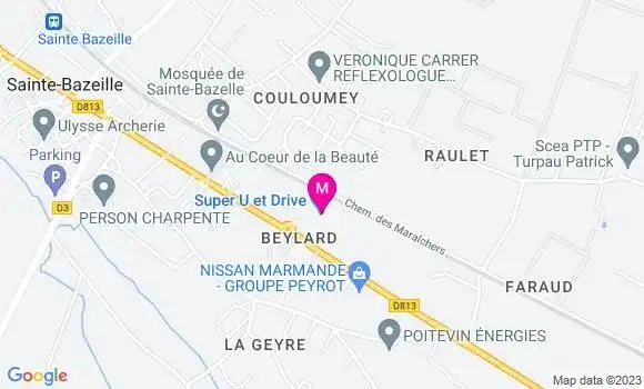 Localisation Super U