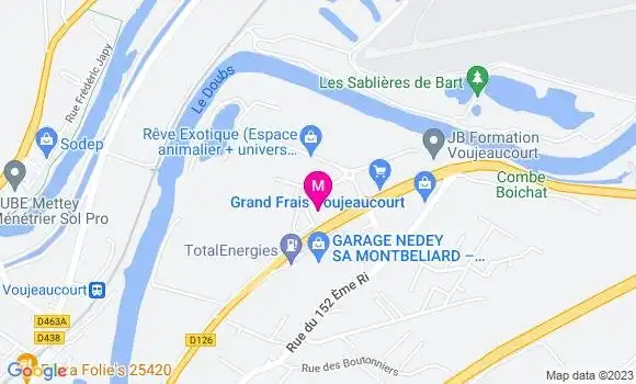 Localisation Atac