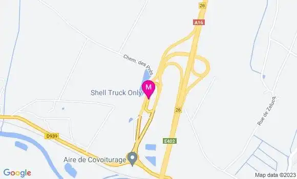 Localisation Shell Truck Only