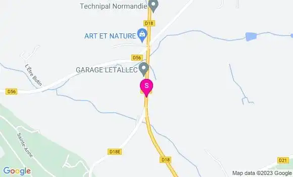 Localisation Garage Letallec