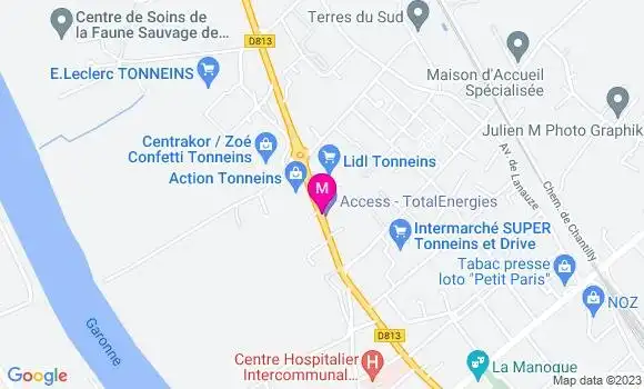Localisation TotalEnergies