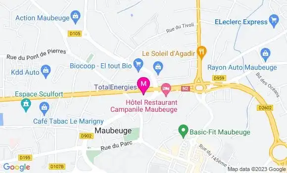 Localisation TotalEnergies