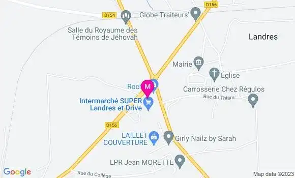 Localisation Intermarché