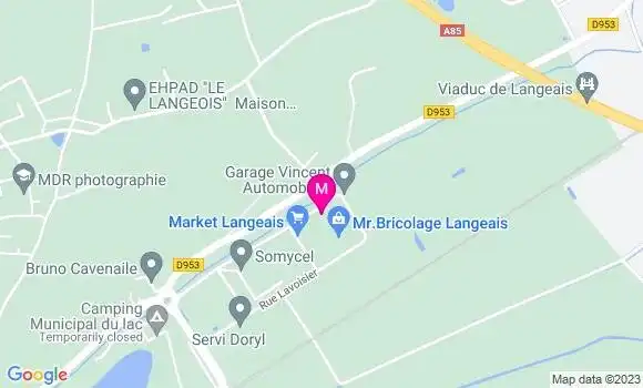 Localisation Carrefour Market