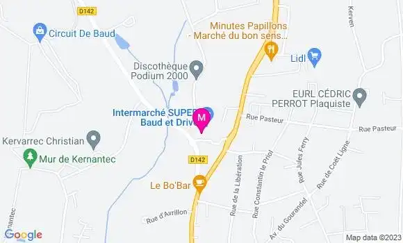 Localisation Station Intermarché