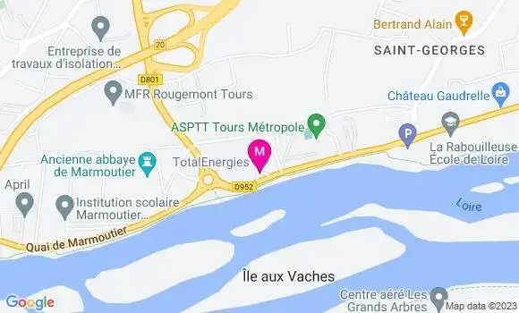 Localisation TotalEnergies