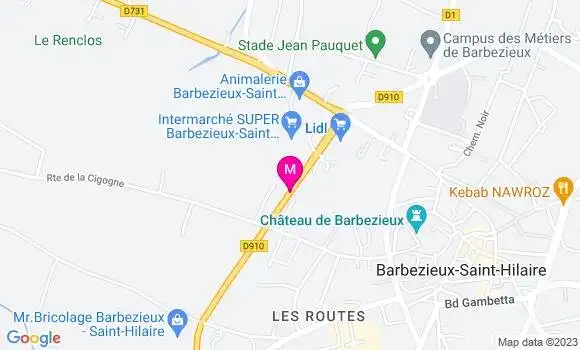 Localisation Intermarché Station