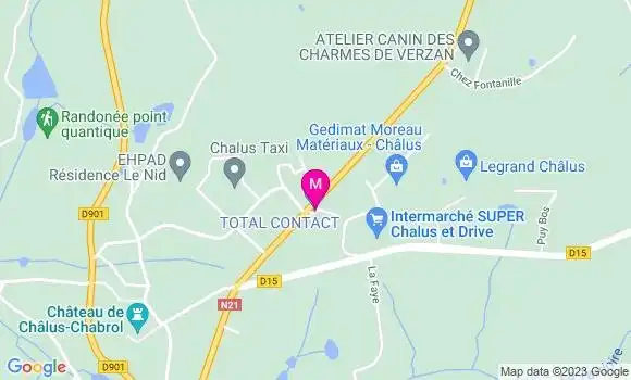 Localisation Station Elan