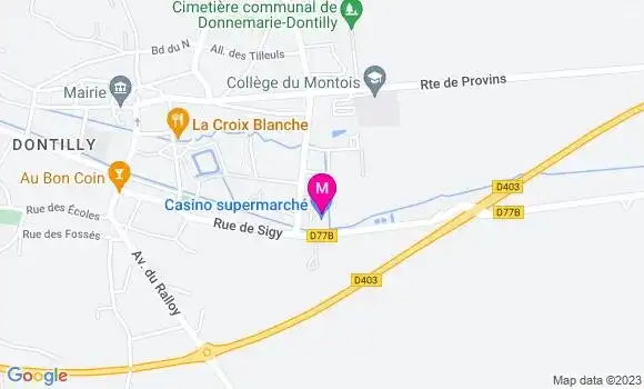 Localisation Casino