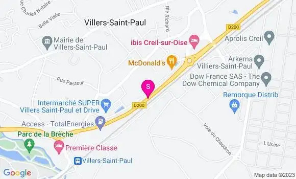 Localisation Access TotalEnergies