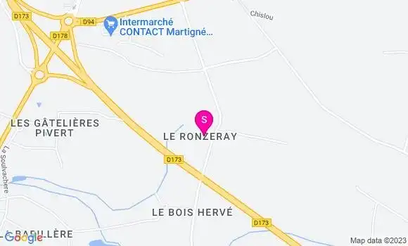 Localisation Intermarché Station