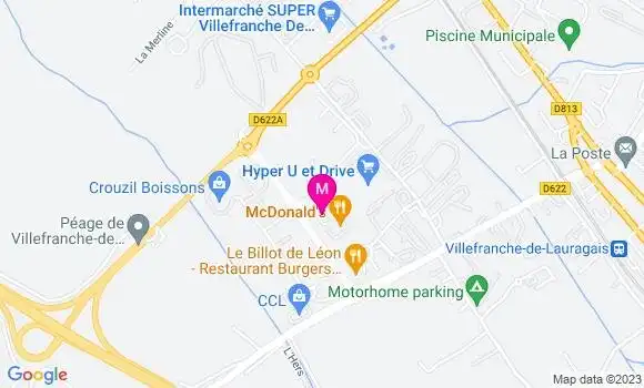Localisation Station U