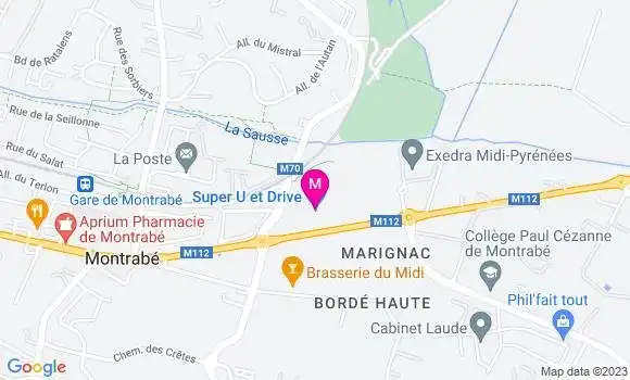 Localisation Super U