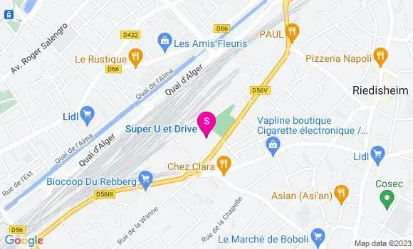 Localisation Super U