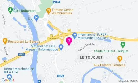 Localisation Intermarché Station