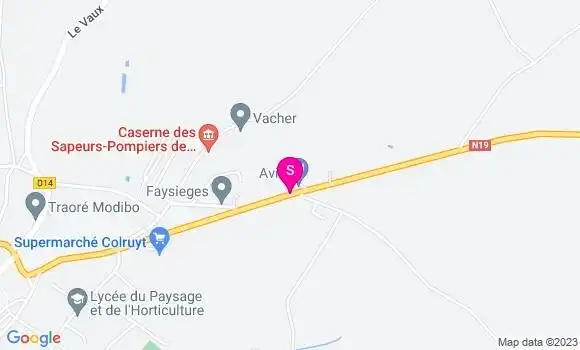 Localisation Avia