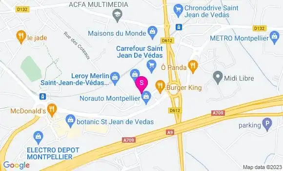 Localisation Station Carrefour