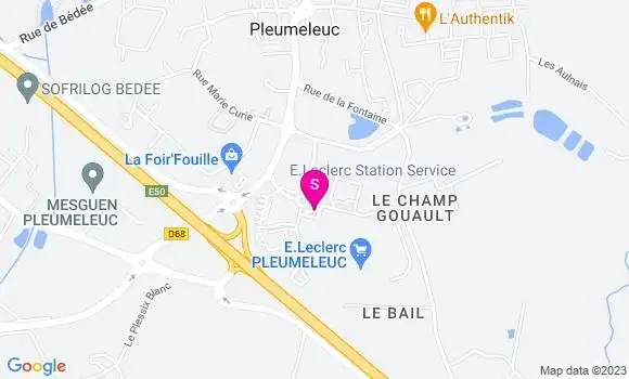 Localisation Station Leclerc