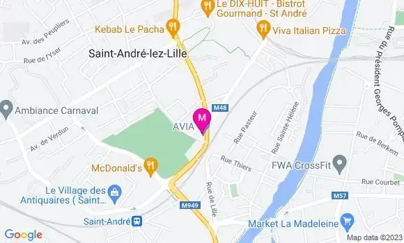Localisation Avia